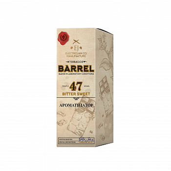 Ароматизатор ElectroJam T.o.b.a.c.c.o. Barrel "Bitter Sweet 47" 13мл (на 30мл)