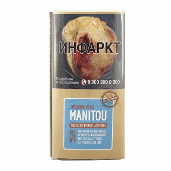 Табак сигаретный MANITOU Virginia Blue 30гр